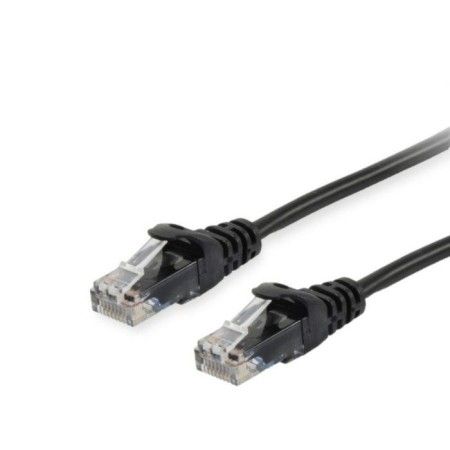 EQUIP 625452 Cat.6 U/UTP Patch Cable, 3.0m , Black, 8.34x11.68x3000mm EQUIP - 1